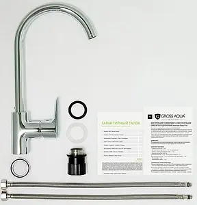 Смеситель для кухни Gross Aqua Evo хром 3243297C-B02 Смеситель для кухни Gross Aqua Evo хром 3243297C-B02, 3