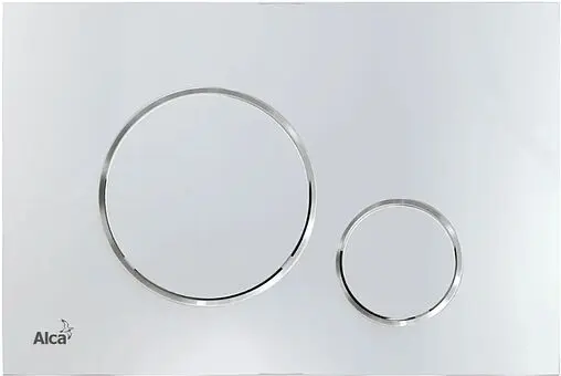 Инсталляция для подвесного унитаза Set 4 в 1 AlcaPlast Sadromodul AM101/1120-4:1 RU M671-0001 с кнопкой хром глянцевый