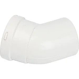 Колено для дымохода Ø 80мм ∠ 45° (Al) Stout SCA-0080-000045, 2