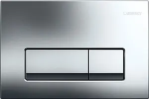 Клавиша смыва для унитаза Geberit Delta 50 115.119.21.1 хром глянцевый, 1