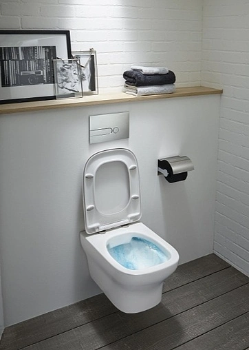 Комплект 5 в 1 Jacob Delafon Vox E21746RU-00 с кнопкой E4316-CP хром глянцевый