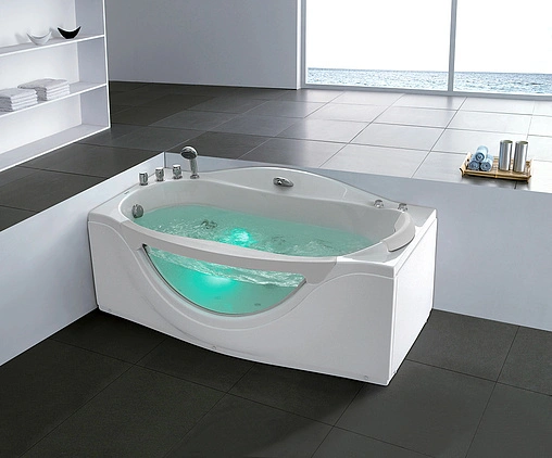 Ванна акриловая с гидромассажем Gemy 171x92 L G9072 B L