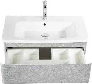 Тумба-умывальник подвесная BelBagno ALBANO-CER 105 Cemento Verona Grigio ALBANO-CER-1050-2C-SO-CVG+12105-KL, 4