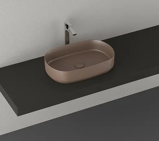 Раковина ISVEA Infinity 55 коричневый 10NF65055-2H