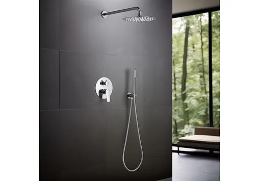 Душевая система со смесителем для душа Aquatek Бетта хром AQ1172CR