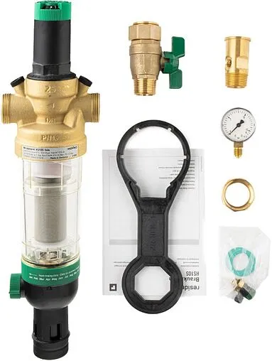 Фильтр тонкой очистки воды с редуктором давления ¾&quot;н x ¾&quot;н Honeywell-Braukmann HS10S-¾&quot;AA HWLFIN092