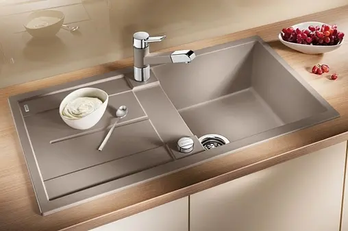 Мойка кухонная Blanco Metra 5 S 86 тёмная скала 518871