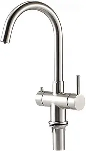 Смеситель для кухни с подключением к фильтру Swedbe Selene Carbo нержавеющая сталь 8240 Смеситель для кухни с подключением к фильтру Swedbe Selene Carbo нержавеющая сталь 8240, 5