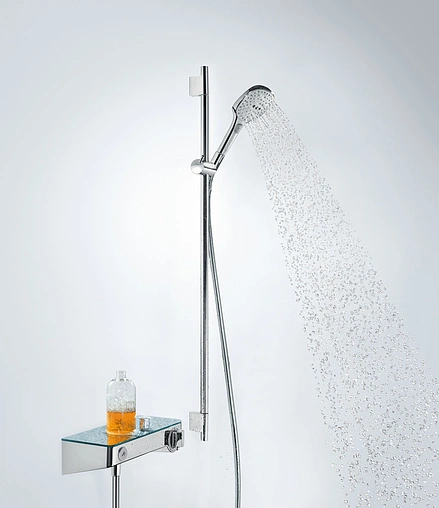 Душевая стойка Hansgrohe Raindance Select E 120 3jet 90см хром/белый 26621400