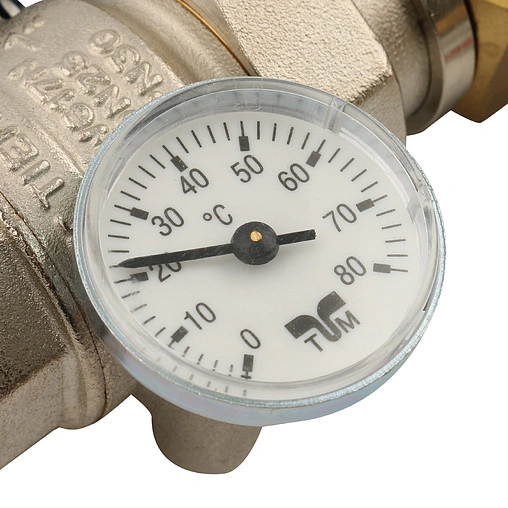 Группа коллекторная без расходомеров 4 отвода 1&quot;в/в x ¾&quot;ек Tiemme 3870012