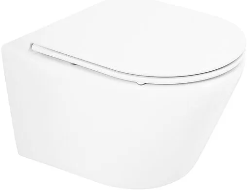Унитаз подвесной безободковый BelBagno Tre белый BB8001CHR/SC