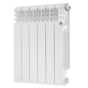 Радиатор биметаллический 6 секций Royal Thermo MONOBLOCK B Bianco Traffico RTBM50006 Радиатор биметаллический 6 секций Royal Thermo MONOBLOCK B Bianco Traffico RTBM50006, 1