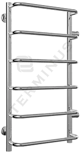 Полотенцесушитель водяной лесенка Terminus Стандарт П6 400х796 б/п 500 полированная сталь 4670030725318, 2