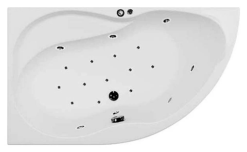 Ванна акриловая Aquanet Graciosa 150x90 L 00203940