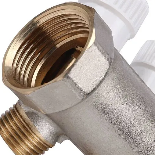 Коллектор регулирующий проходной 4 отвода 1"в/н x ½"к Stout SMB 6851 011204 Коллектор регулирующий проходной 4 отвода 1"в/н x ½"к Stout SMB 6851 011204