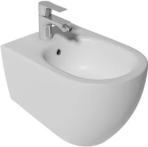 Биде подвесное ISVEA Infinity белый матовый 10NF41001SV-2L Биде подвесное ISVEA Infinity белый матовый 10NF41001SV-2L, 1