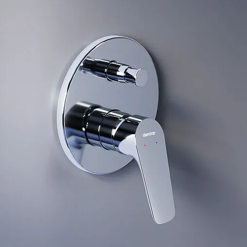 Смеситель для ванны скрытого монтажа Damixa Jupiter хром 777100000 Смеситель для ванны скрытого монтажа Damixa Jupiter хром 777100000