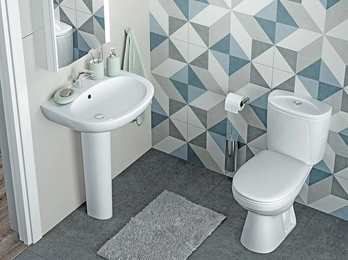 Унитаз-компакт Santek Анимо белый 1WH110035 Унитаз-компакт Santek Анимо белый 1WH110035