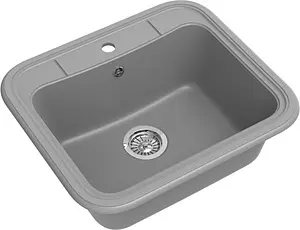 Мойка кухонная Ewigstein Antik A-60 серый металлик Мойка кухонная Ewigstein Antik A-60 серый металлик, 1