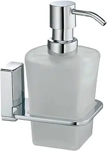 Дозатор для жидкого мыла Wasserkraft Leine хром 5099 Дозатор для жидкого мыла Wasserkraft Leine хром 5099, 1