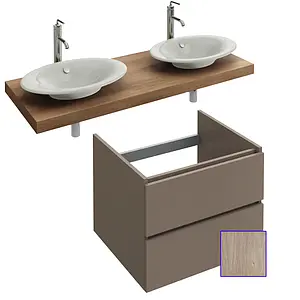 Раковина Jacob Delafon Presquile 60 белый E4438-00, 3