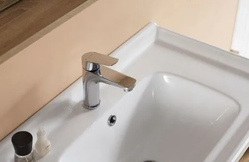 Смеситель для раковины Bravat Rhein хром F1429564CP-9-ENG Смеситель для раковины Bravat Rhein хром F1429564CP-9-ENG