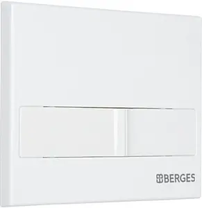 Клавиша смыва для унитаза BERGES Novum L1 040011 белый глянцевый Клавиша смыва для унитаза BERGES Novum L1 040011 белый глянцевый, 3