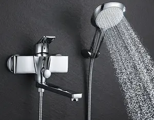 Смеситель для ванны с длинным изливом D&K Berlin Freie хром DA1433301 Смеситель для ванны с длинным изливом D&K Berlin Freie хром DA1433301, 3