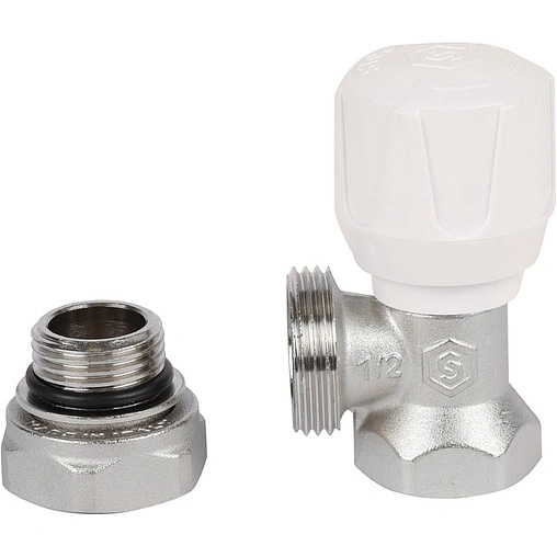 Вентиль регулирующий угловой ½&quot; в/н Stout SVR-2102-100015