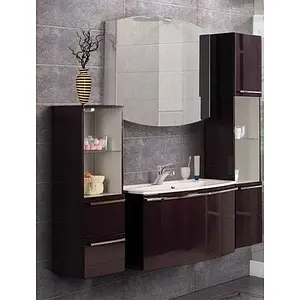 Тумба-умывальник подвесная Aquaton Севилья 95 гранат 1A1264K0SE340 Тумба-умывальник подвесная Aquaton Севилья 95 гранат 1A1264K0SE340, 5