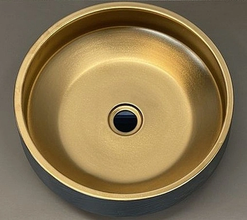 Раковина Comforty 43.5 черный/бронза J2091 Раковина Comforty 43.5 черный/бронза J2091