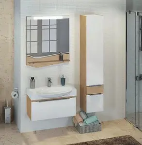 Зеркало с подсветкой Comforty Самара 76 кофе 00004134972CF Зеркало с подсветкой Comforty Самара 76 кофе 00004134972CF, 4