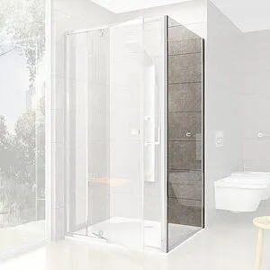 Боковая стенка 900мм прозрачное стекло Ravak Pivot PPS-90 90G70C00Z1, 3