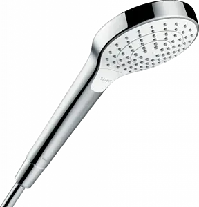 Лейка ручного душа Hansgrohe Croma Select S 110 Vario 3jet EcoSmart хром/белый 26803400 Лейка ручного душа Hansgrohe Croma Select S 110 Vario 3jet EcoSmart хром/белый 26803400, 1