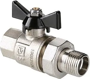 Кран шаровый с американкой ½&quot;в x ½&quot;н Valtec Perfect VT.327.N.04, 1