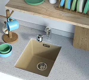 Мойка кухонная Omoikiri Kata 34-U-GR leningrad grey 4993383, 4