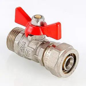 Кран шаровый с переходом на мп трубу 16мм x ½"н Valtec VT.341.N.1604 Кран шаровый с переходом на мп трубу 16мм x ½"н Valtec VT.341.N.1604, 5