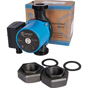 Насос циркуляционный Stout 32/40-180 SPC-0010-3240180 Насос циркуляционный Stout 32/40-180 SPC-0010-3240180, 3