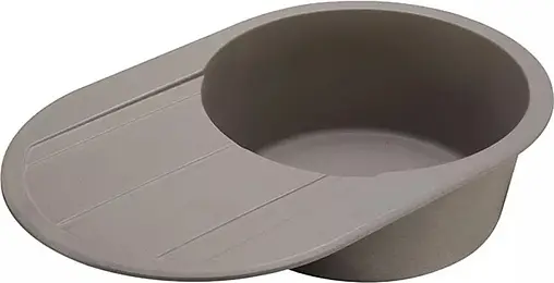 Мойка кухонная Aquaton Амира 78 серый шелк 1A712932AI250 Мойка кухонная Aquaton Амира 78 серый шелк 1A712932AI250