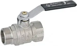 Кран шаровый 2"в x 2"н Bugatti Arizona 06060117 Кран шаровый 2"в x 2"н Bugatti Arizona 06060117, 1
