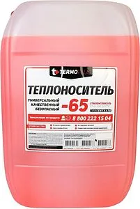 Теплоноситель (Антифриз) этиленгликоль TERMOPLUS -65 10кг, 1