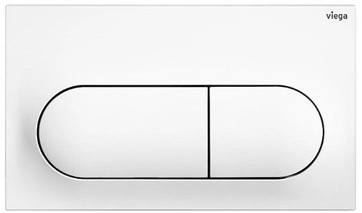 Инсталляция для подвесного унитаза Set 3 в 1 Viega Prevista Dry 8524.11 792831 с кнопкой белый глянцевый