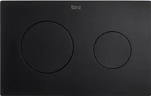 Клавиша смыва для унитаза Roca PL-10 890089206 черный матовый Клавиша смыва для унитаза Roca PL-10 890089206 черный матовый, 3