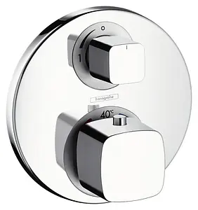 Термостат для 2 потребителей Hansgrohe Metris хром 31573000, 1