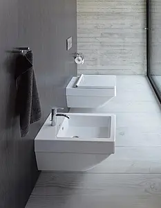 Унитаз подвесной безободковый Duravit Vero Air белый 2525090000 Унитаз подвесной безободковый Duravit Vero Air белый 2525090000, 4