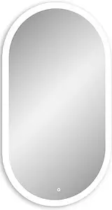 Зеркало с подсветкой Continent Delight Led 55 белый ЗЛП458 Зеркало с подсветкой Continent Delight Led 55 белый ЗЛП458, 1