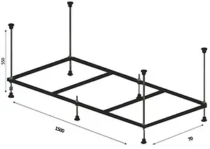 Каркас для ванны BERGES 150 051021, 2