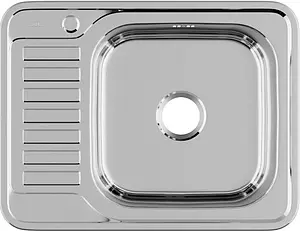 Мойка кухонная IDDIS Barse 65 R хром BAR65PRi77, 1