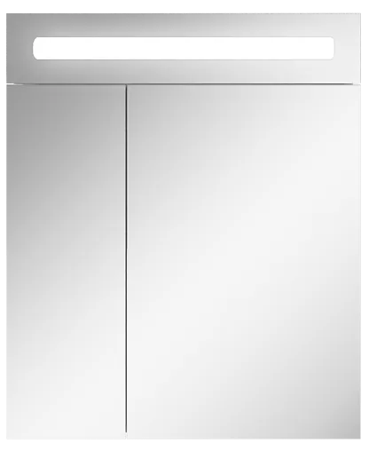 Шкаф-зеркало Домино Аврора 60 белый DV8005HZ