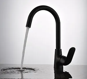 Смеситель для кухни D&K Venice Gondola чёрный матовый DA1022418 Смеситель для кухни D&K Venice Gondola чёрный матовый DA1022418, 3